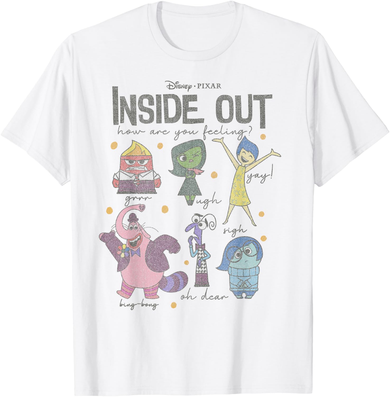 Disney Pixar Inside Out How Are You Feeling Group Shot