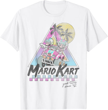 Mario Kart Mario and Luigi Good Time Since 92 Vintage