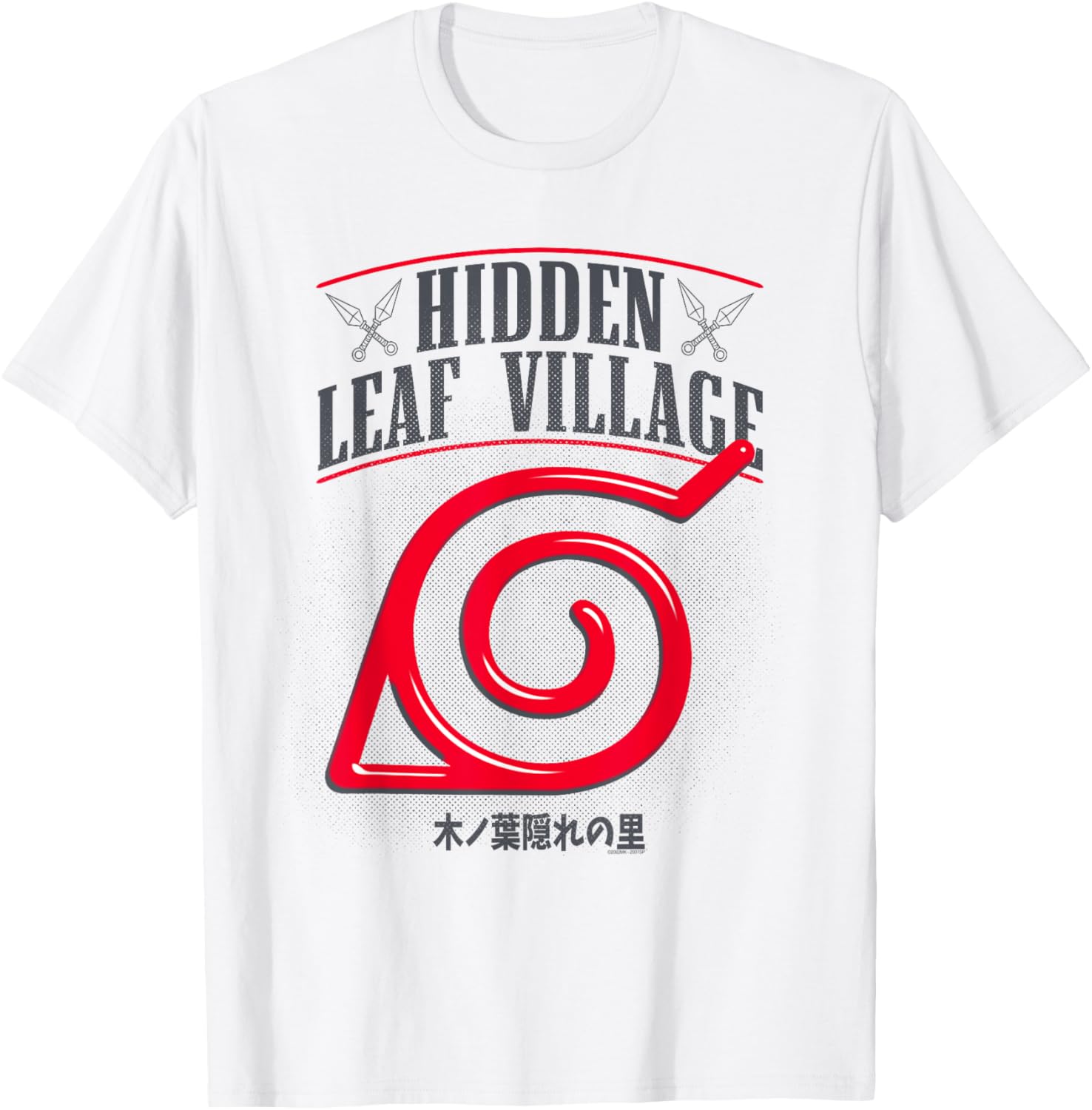 Naruto Shippuden Hidden Leaf Village Vintage Icon Anime