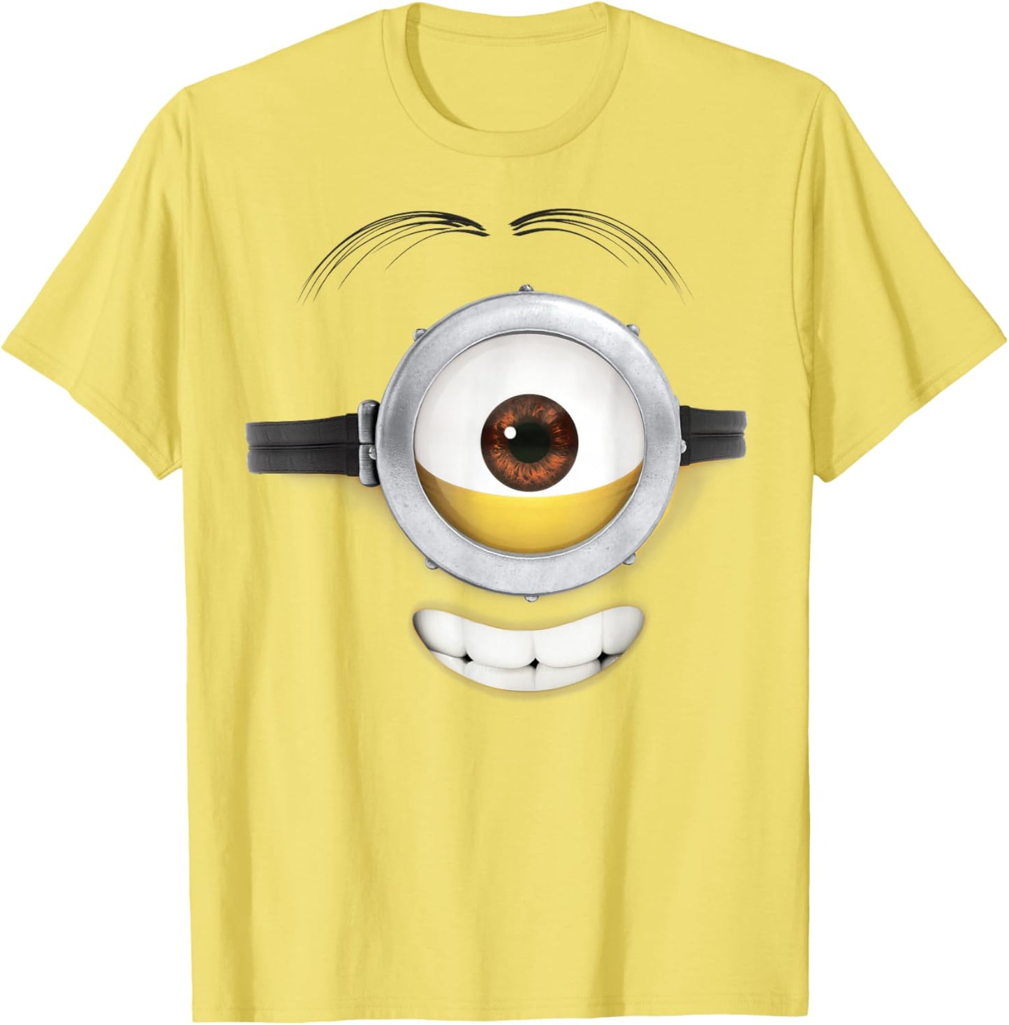 Despicable Me Minions Stuart Teeth Smile Graphic T-Shirt