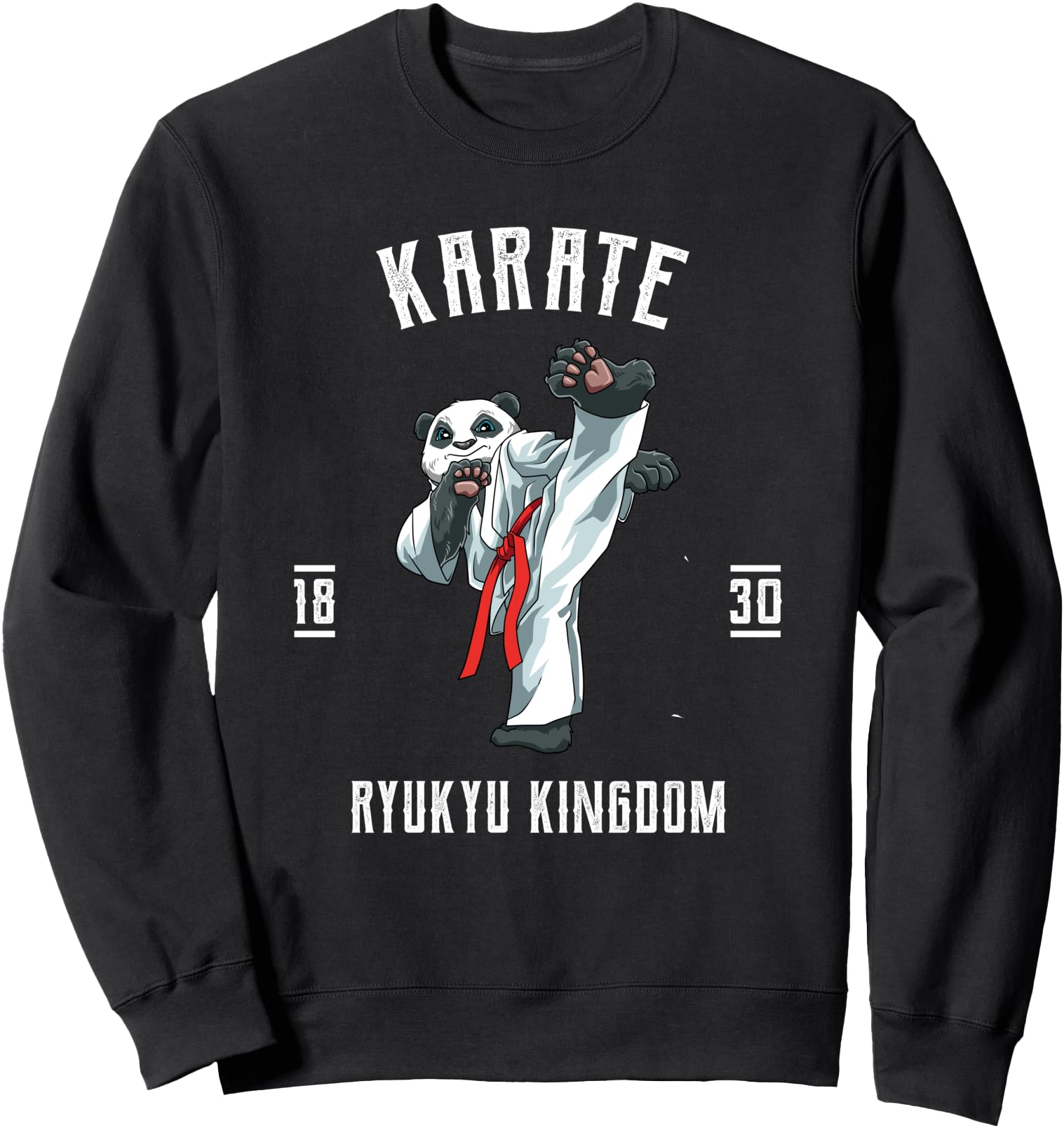 Karate Panda - Karate Japanese Martial Arts Sweatshirt