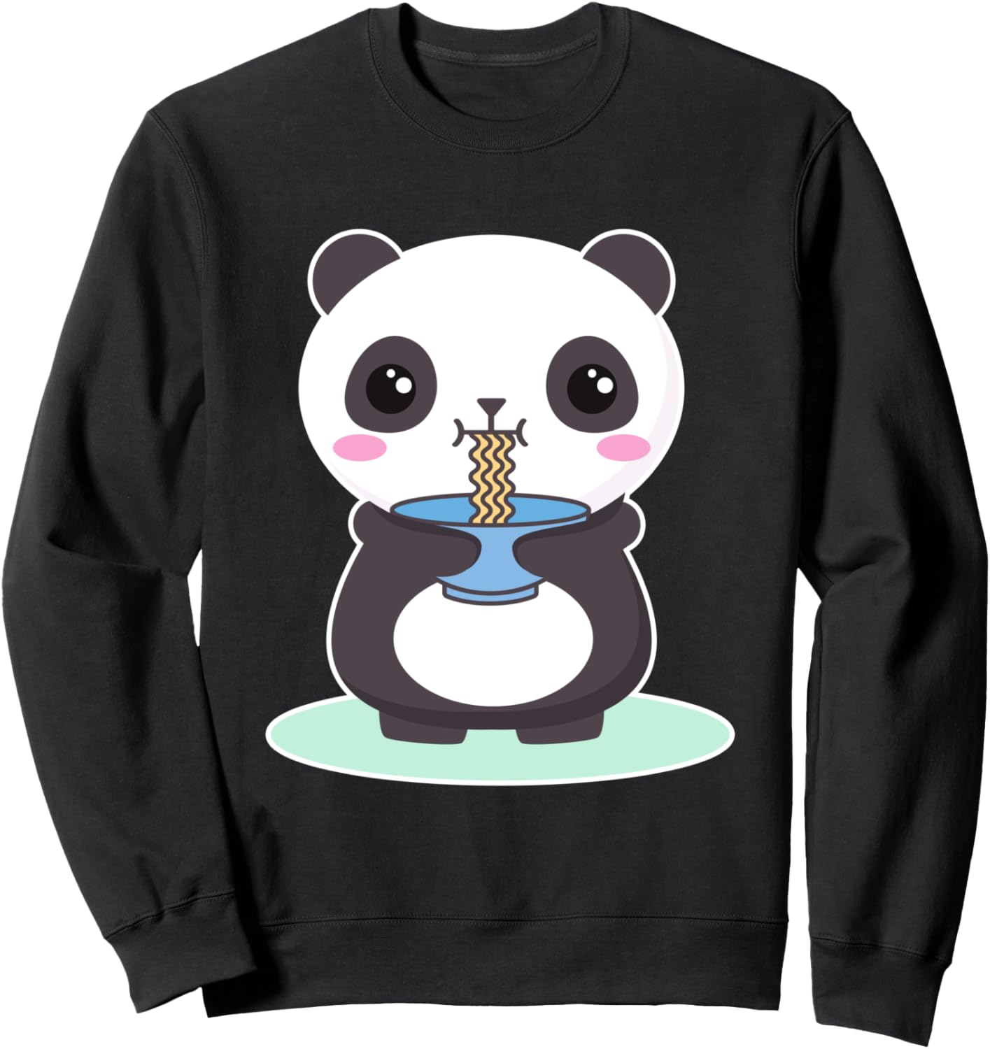 Kawaii Panda Bear Ramen Noodles Sweet Outfit Japan Anime Sweatshirt