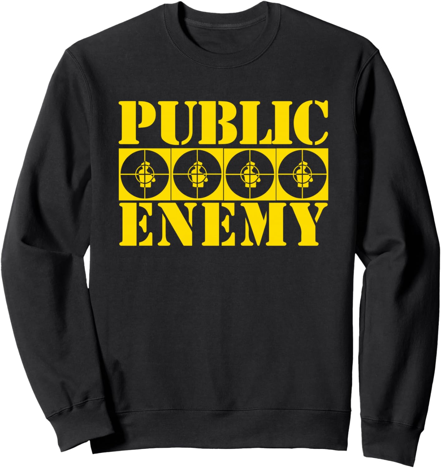 Public Enemy 4 Target Logos Sweatshirt