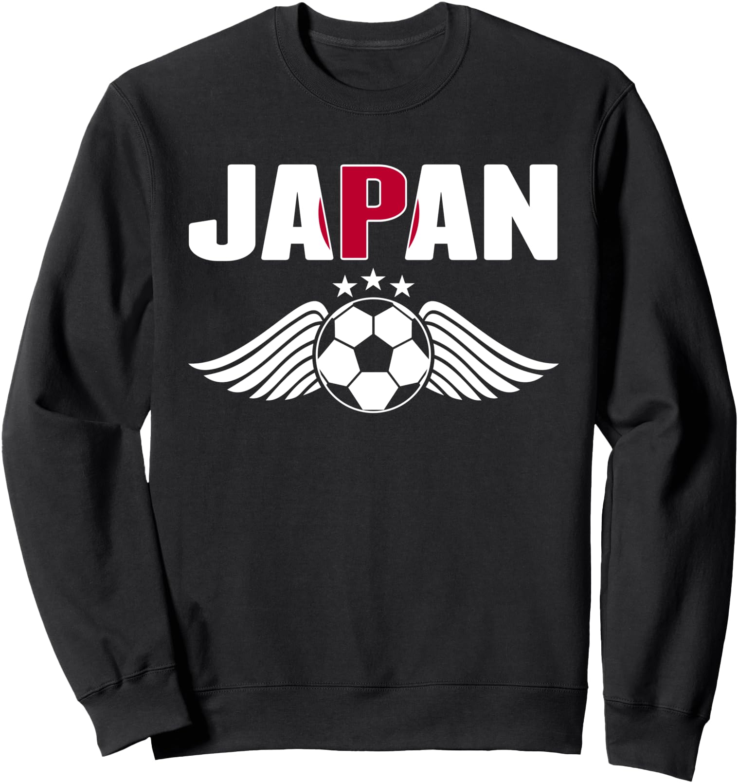 Proud Japan Soccer Fans Jersey Japanese Flag Football Lovers Sweatshirt