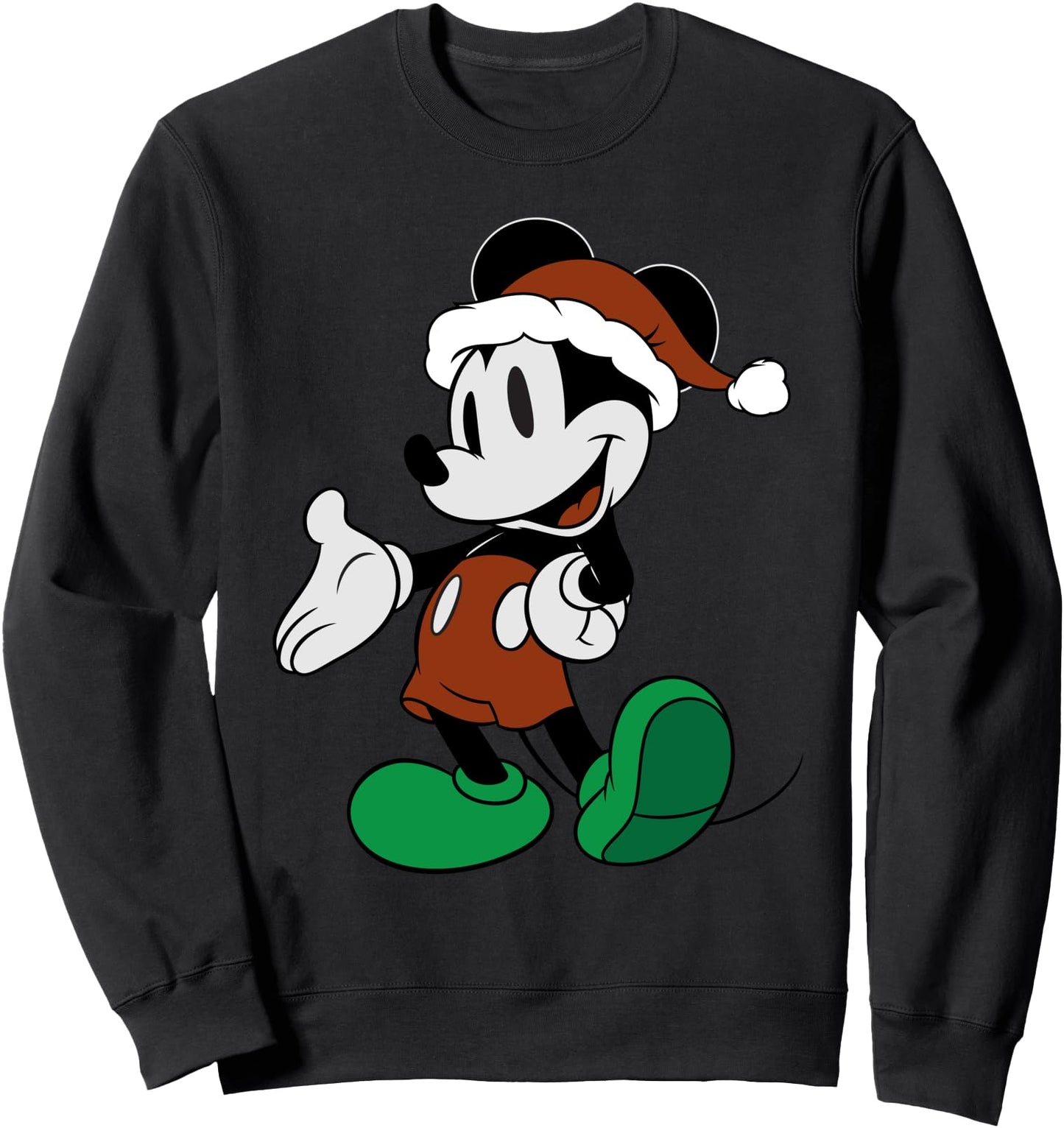 Disney - Christmas Mickey Mouse Long Sleeve Sweatshirt