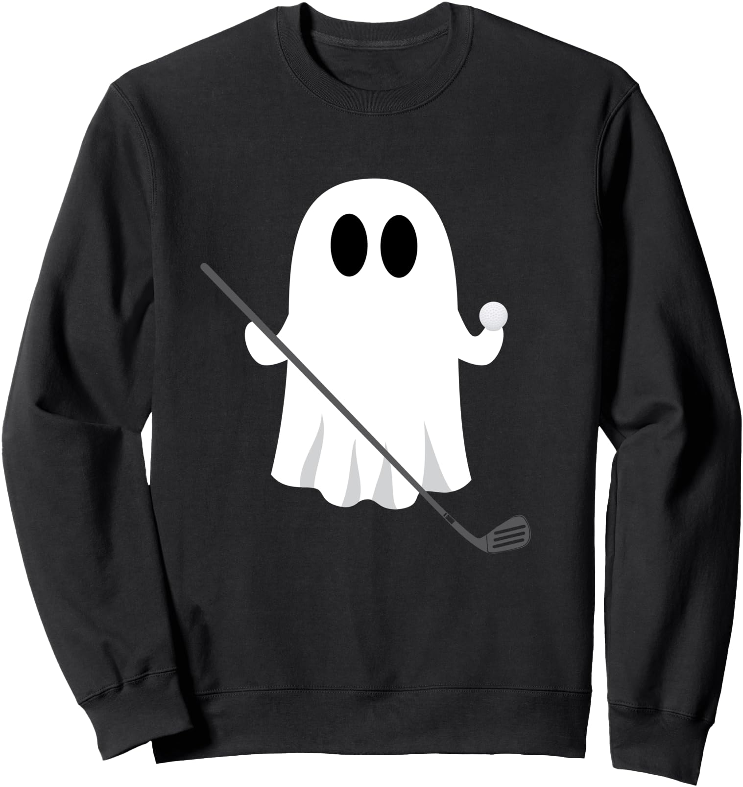 Golfer Halloween Costume Ghost Golf Ball Apparel Gift Sweatshirt