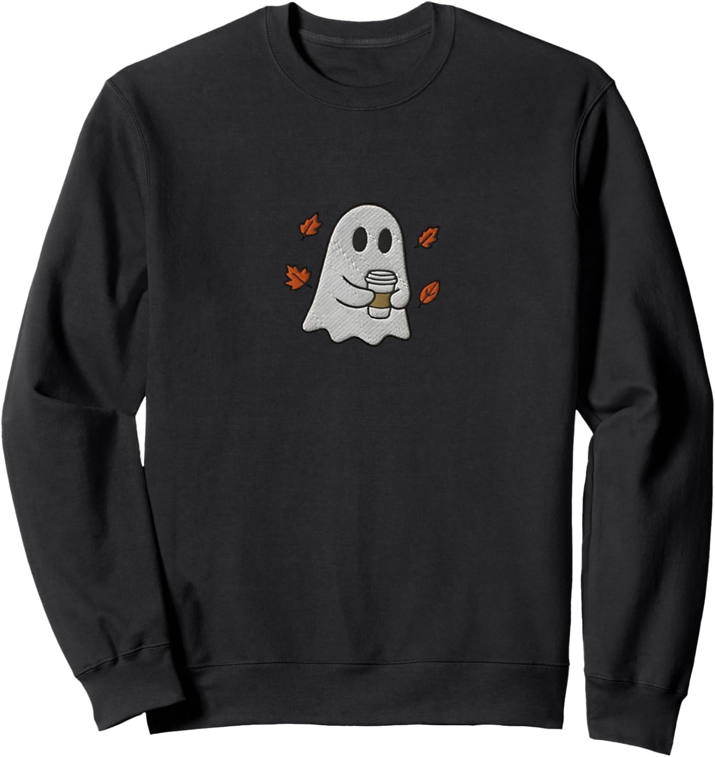 ghost coffee lover halloween Sweatshirt
