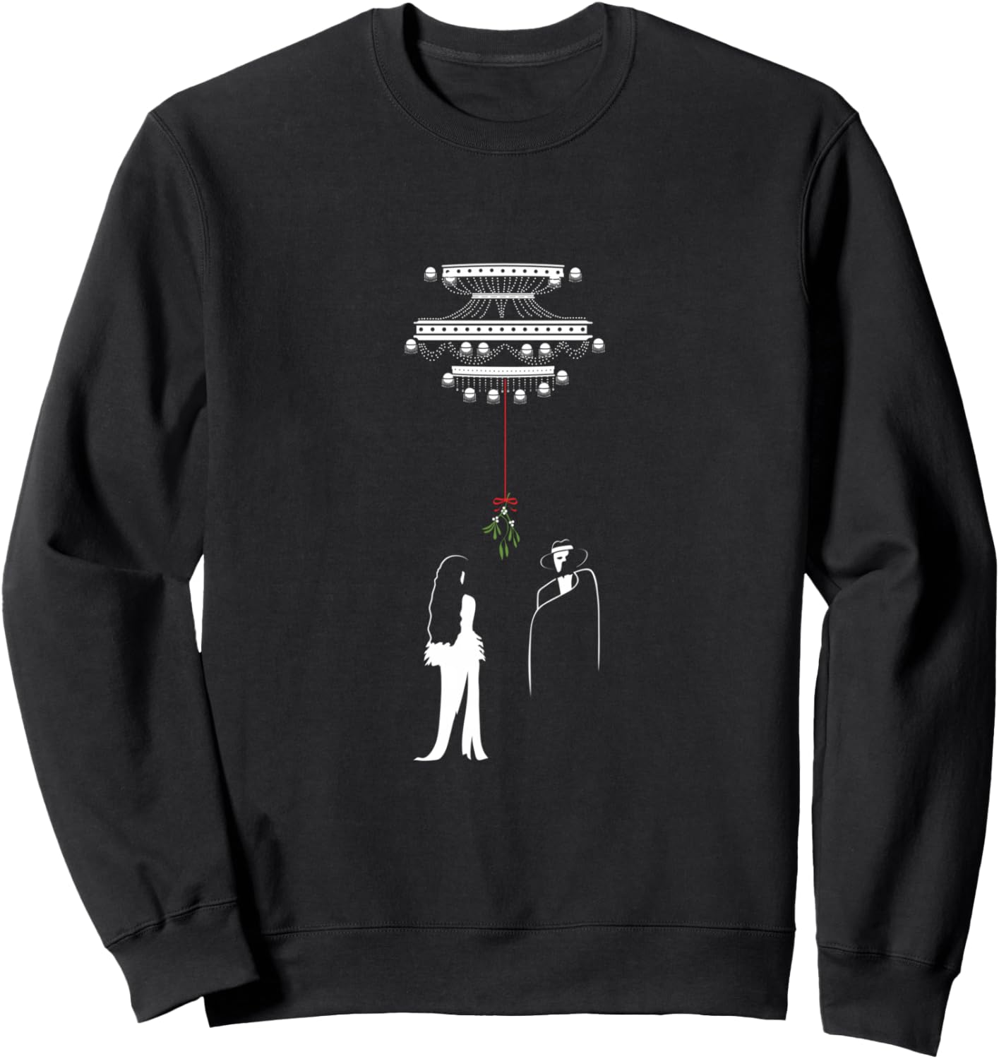 Official 'Phantom of the Opera' Christmas Mistletoe Sweatshirt