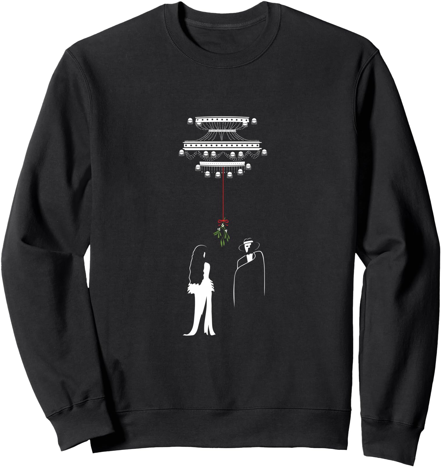 Official 'Phantom of the Opera' Christmas Mistletoe Sweatshirt