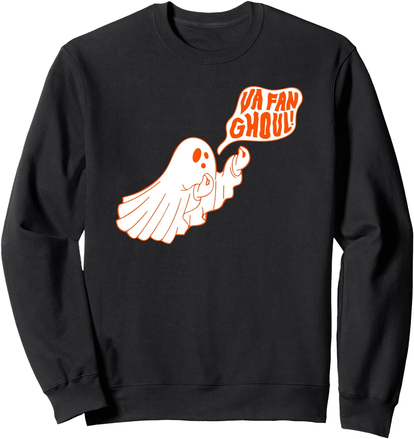 Va Fan Ghoul, Italian Ghost, Ghoul, Halloween Funny Sweatshirt