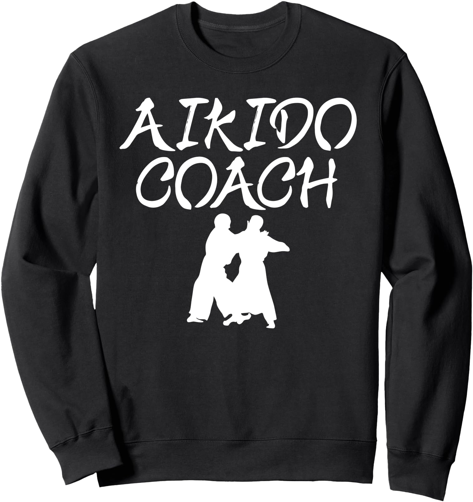 Aikido Coach Vintage Japanese Martial Arts Sweatshirt