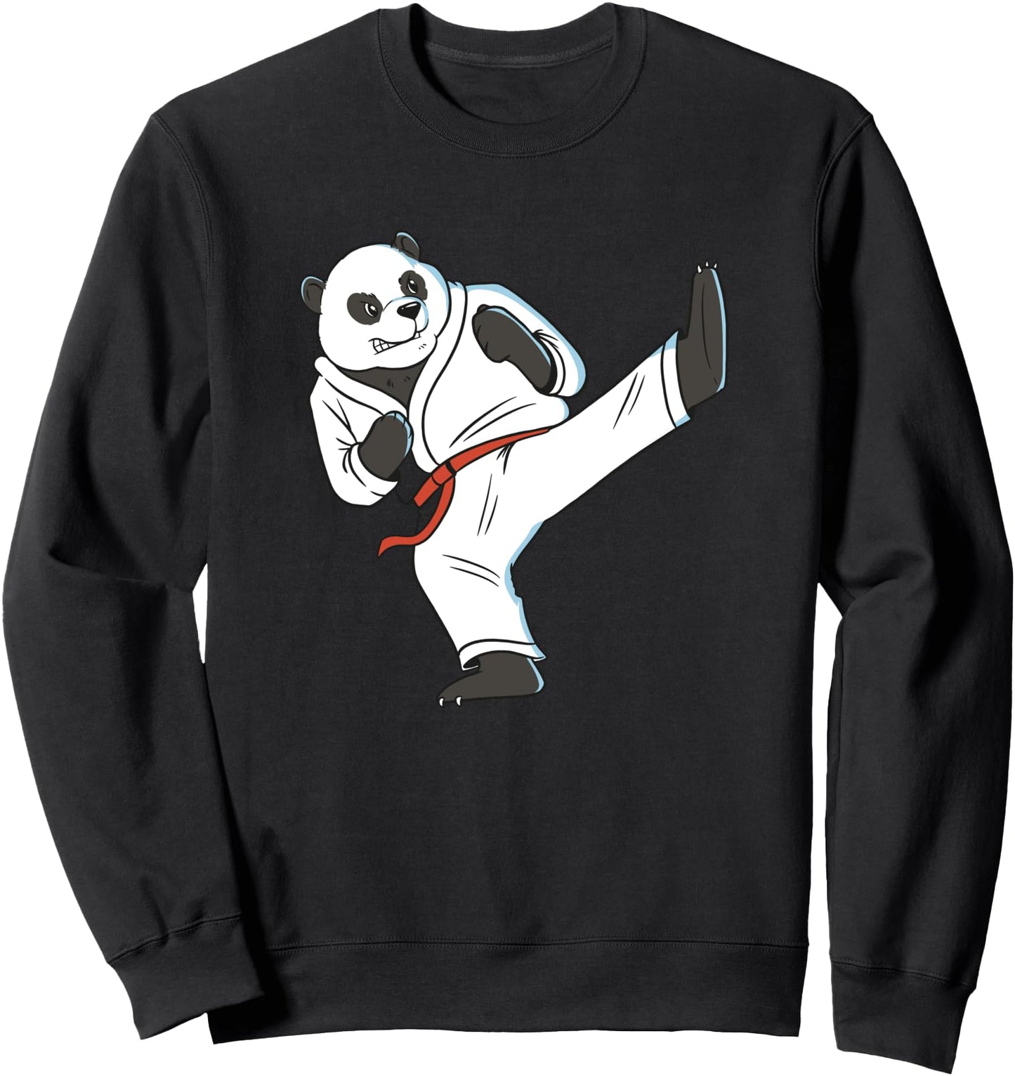 Karate - Cute Japanese Martial Arts Panda Sweatshirt