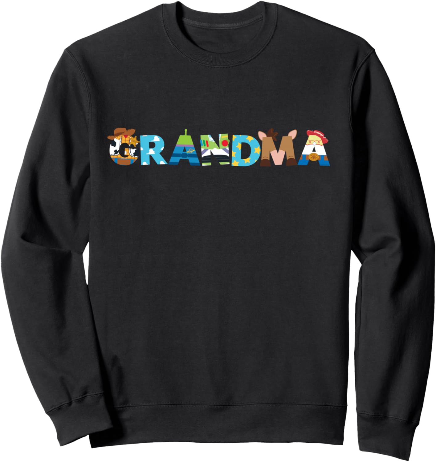 Disney and Pixar\u2019s Toy Story Grandma Family Trip & Birthday Sweatshirt