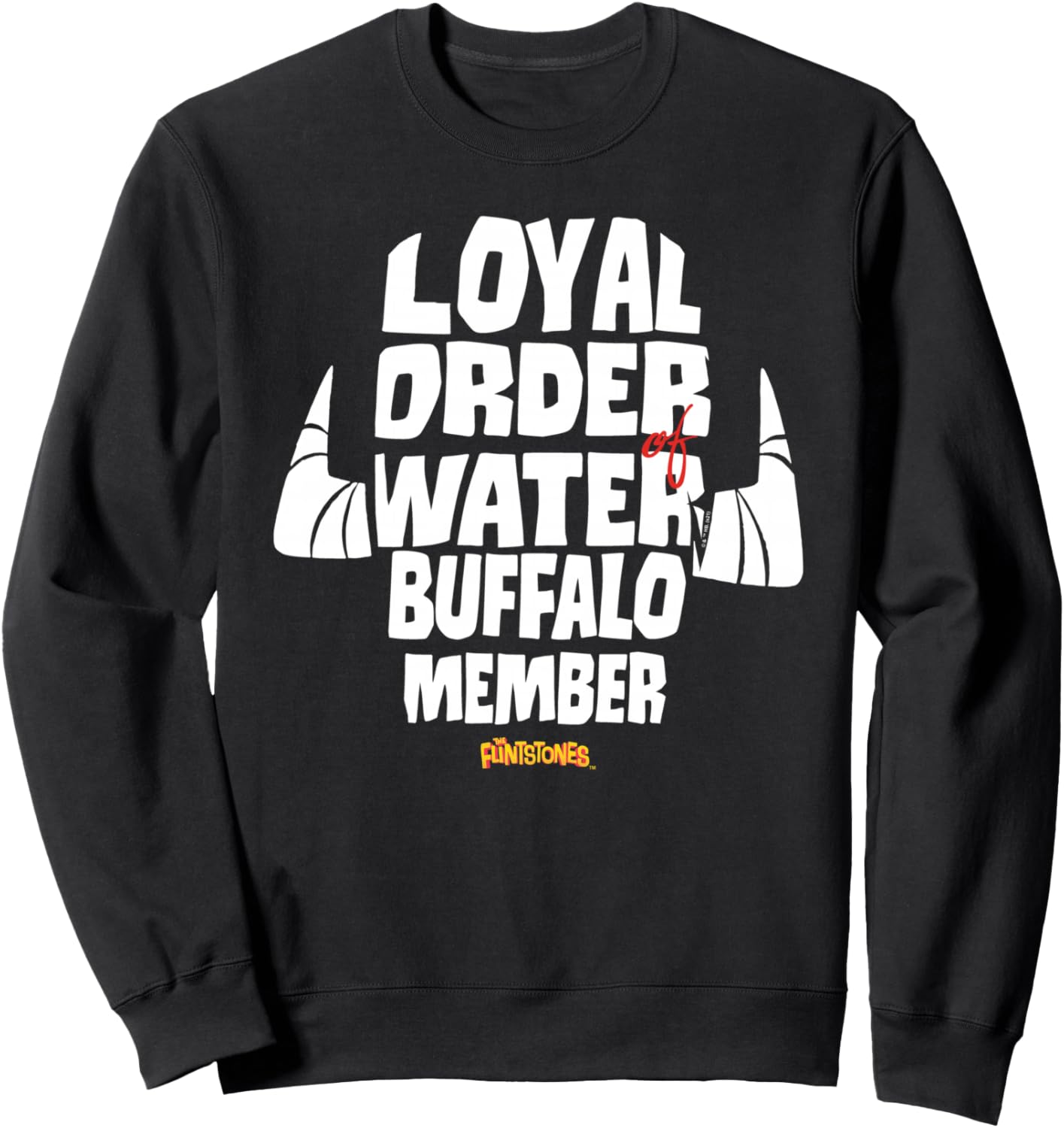 The Flintstones Loyal Order of Water Buffalo Sweatshirt
