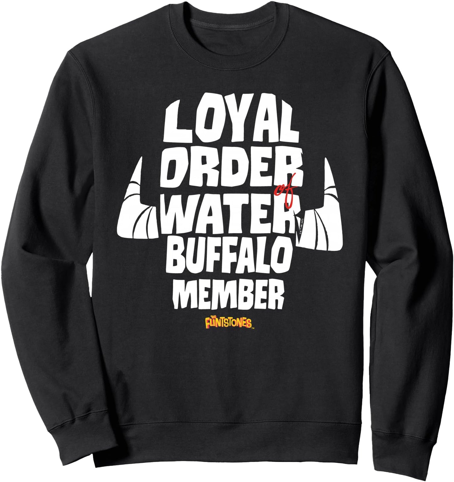 The Flintstones Loyal Order of Water Buffalo Sweatshirt