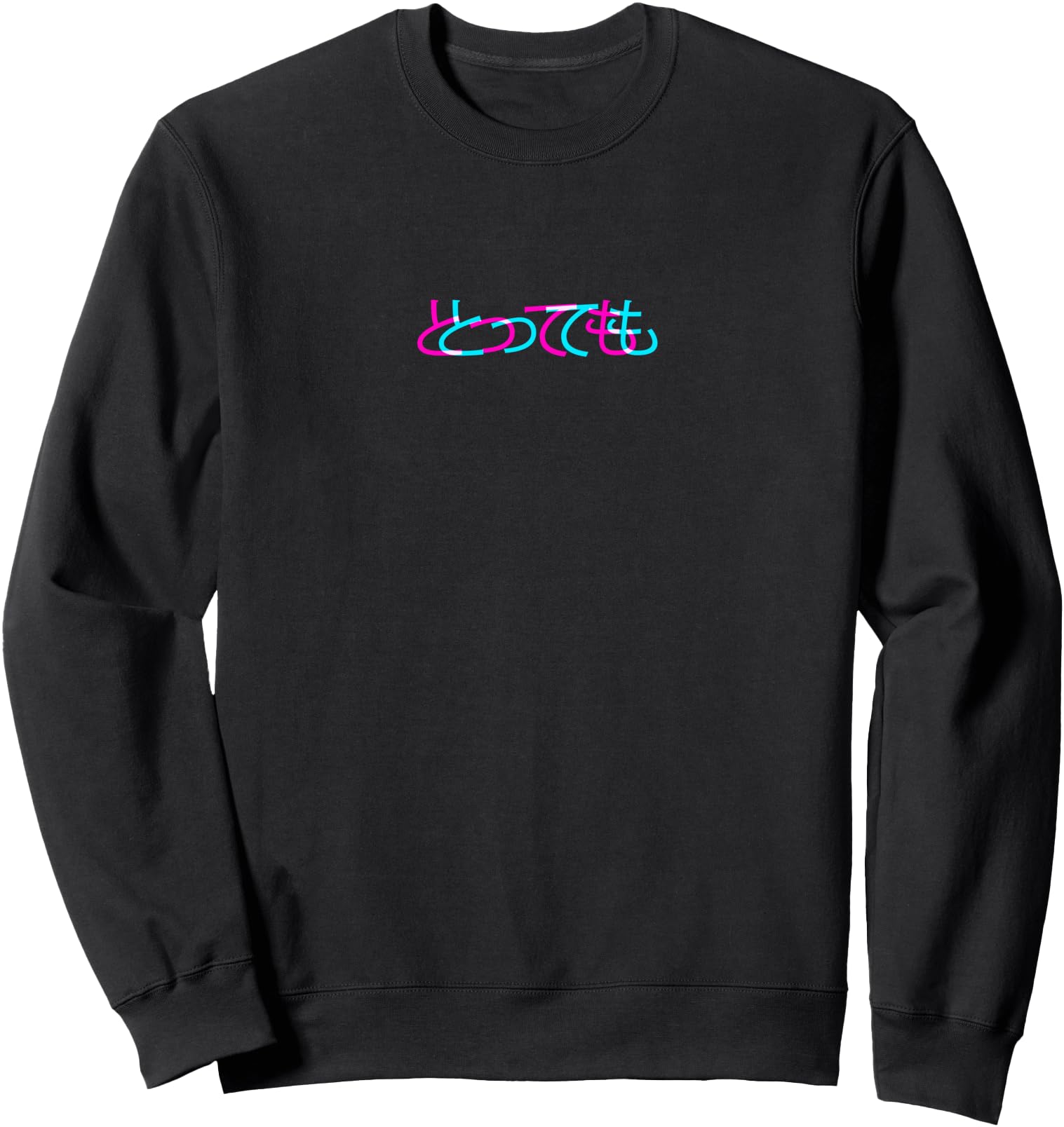 Tottemo, Japanese Glitch Anime Aesthetic Pastel Goth Sweatshirt