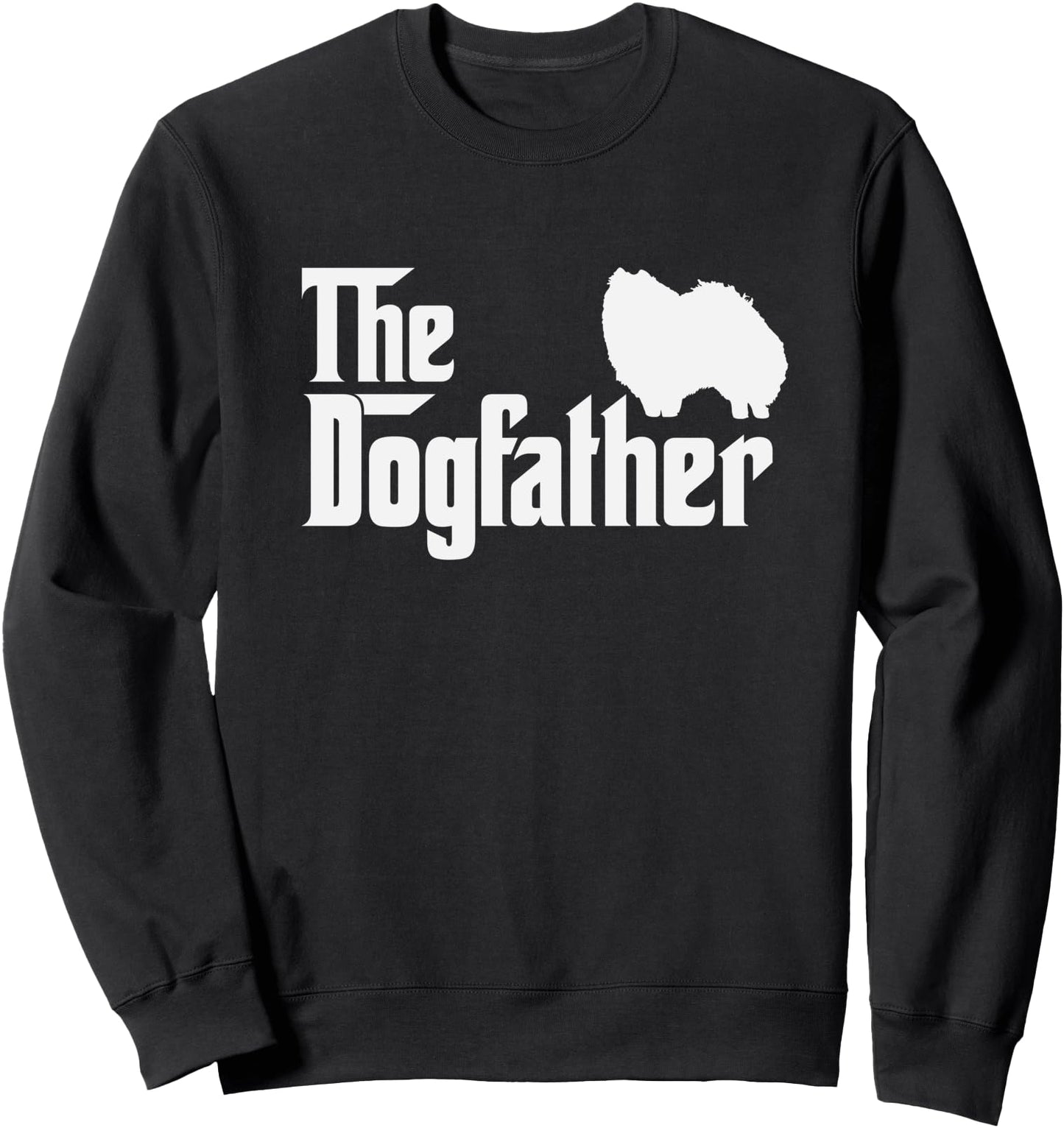 japanese spitz DogFather Funny Dog Dad Sweatshirt