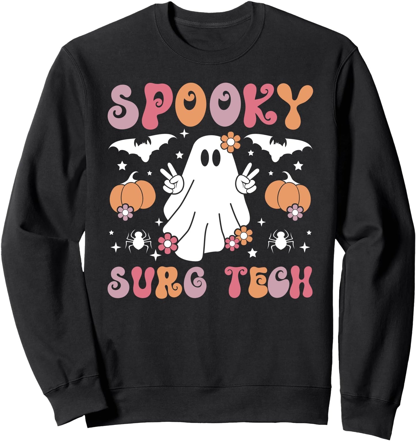 Spooky Surgical Technologist Halloween Surgical Tech Sweatshirt