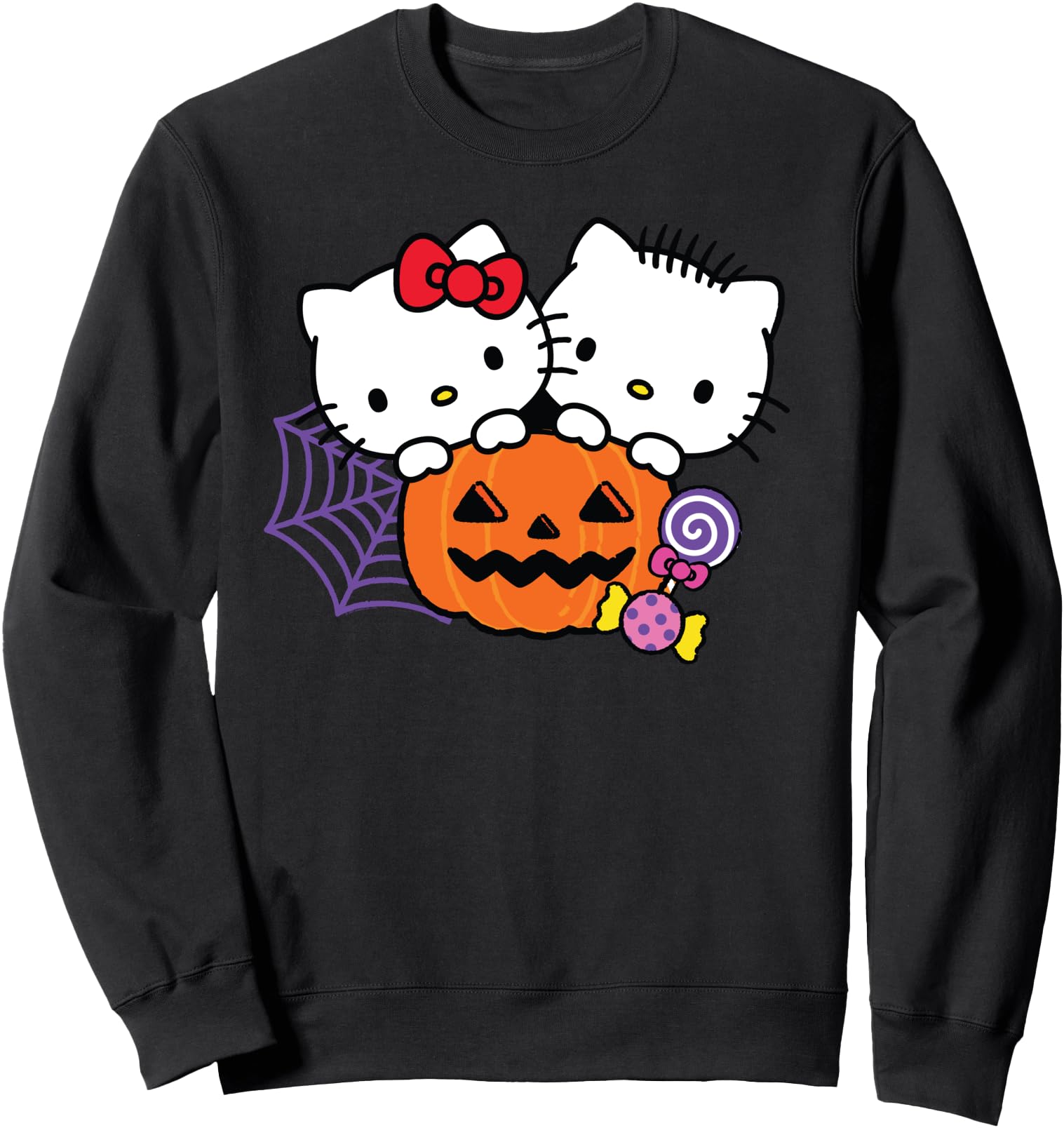Hello Kitty Dear Daniel Perfect Pair Halloween Sweatshirt