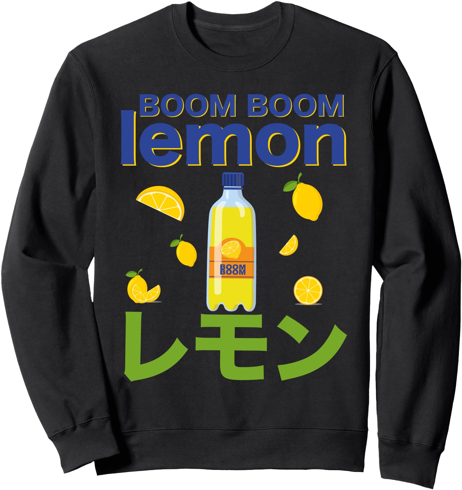 Boom Boom Lemon Japanese Soda Drink Sweatshirt