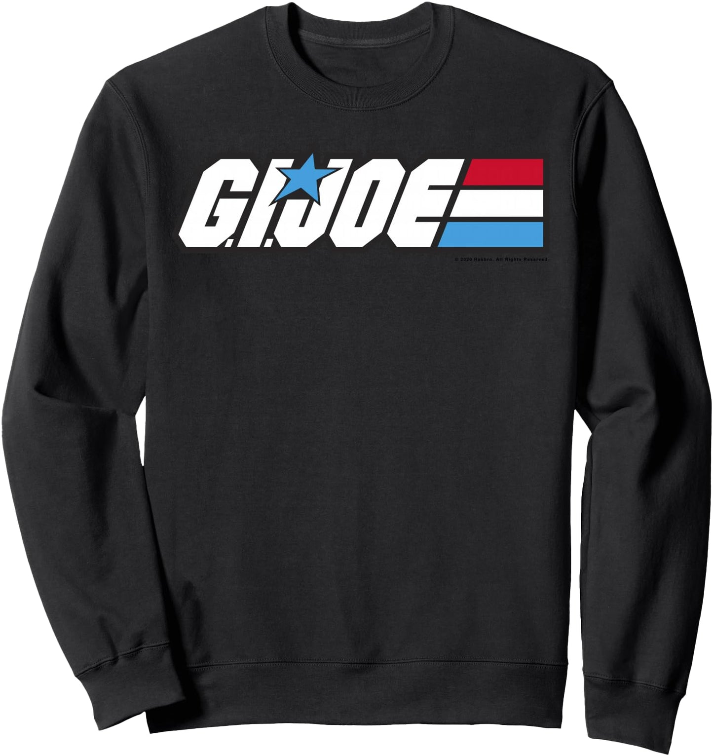 G.I. Joe American Hero Red White & Blue Simple Logo Sweatshirt