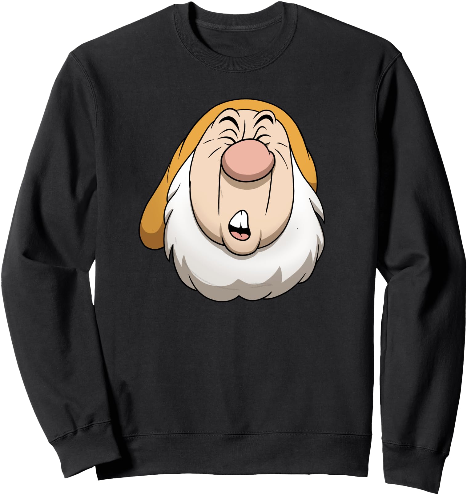 Disney Snow White And The Seven Dwarfs Sneezy Big Face Sweatshirt