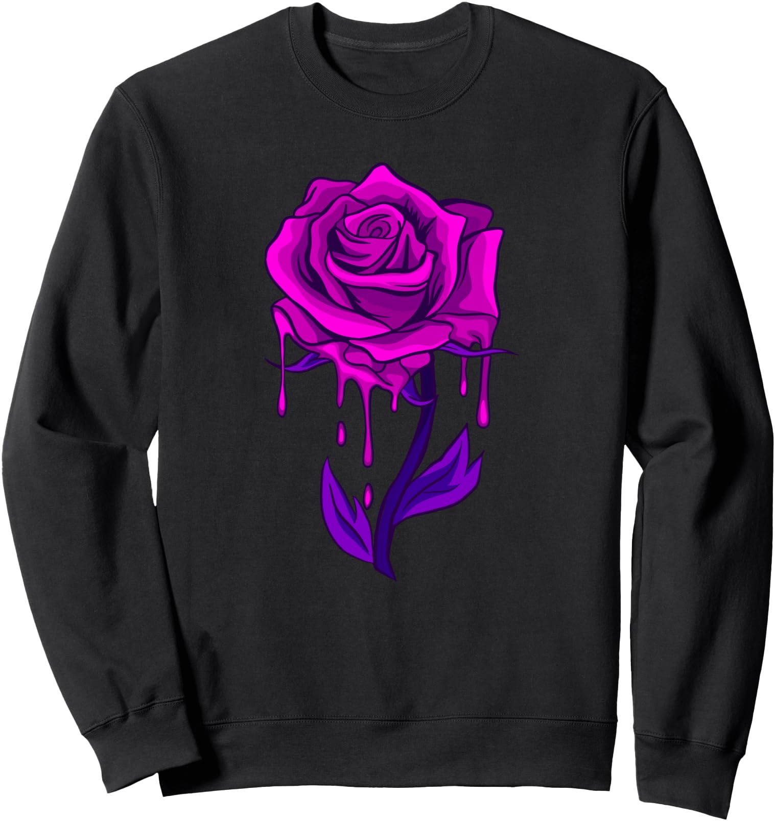 Cherry Blossom Japanese Retro Rose Graphic Sweatshirt