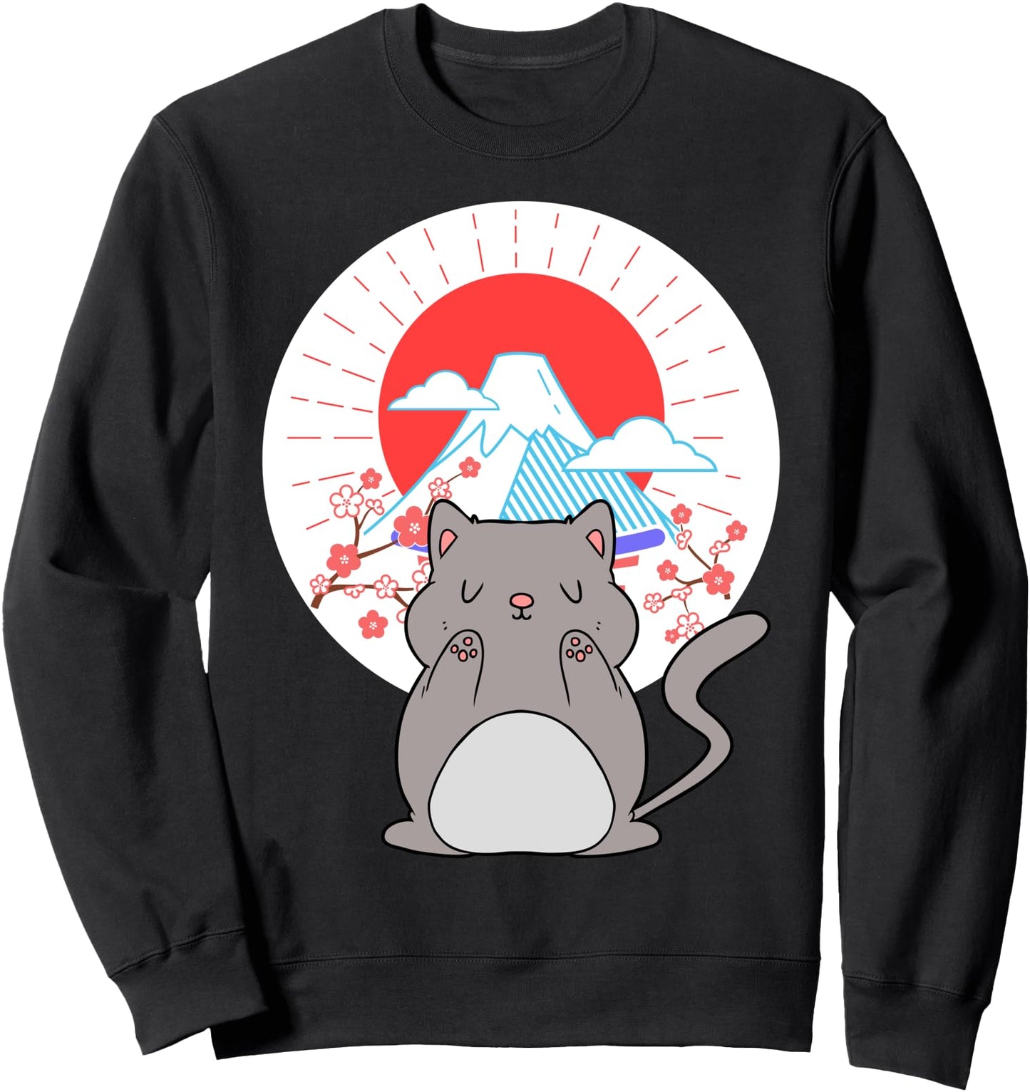 Japanese Cat Sweatshirt