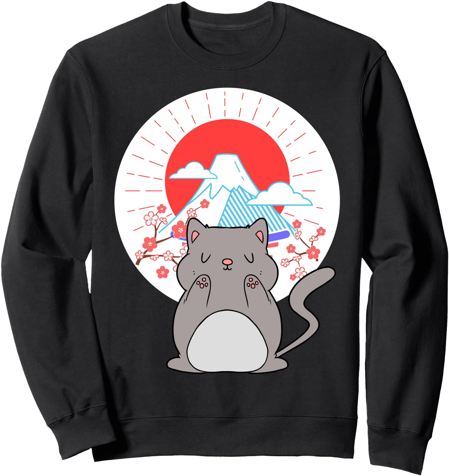 Japanese Cat Sweatshirt