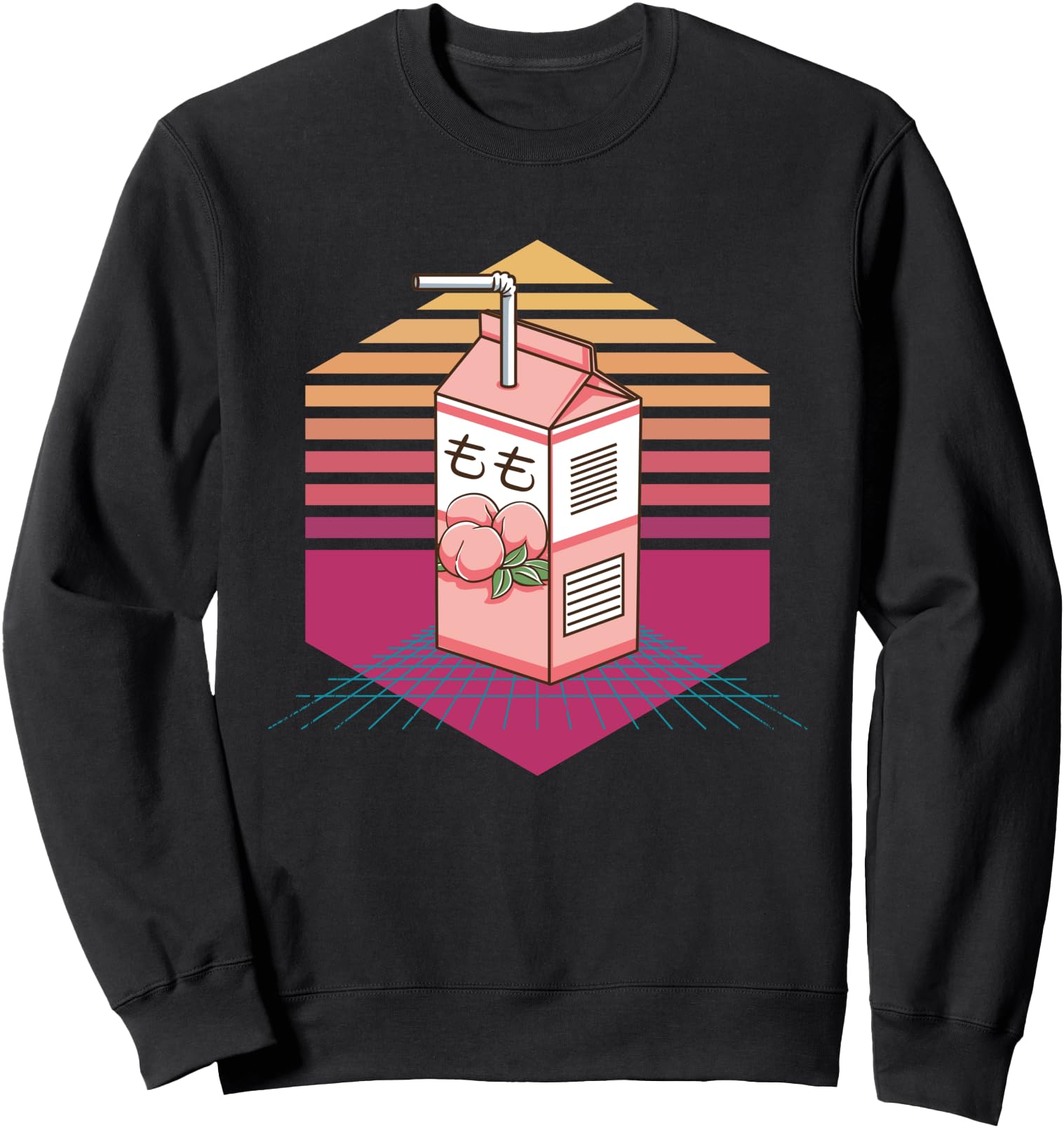 Japanese Peach Juice Vintage Sweatshirt