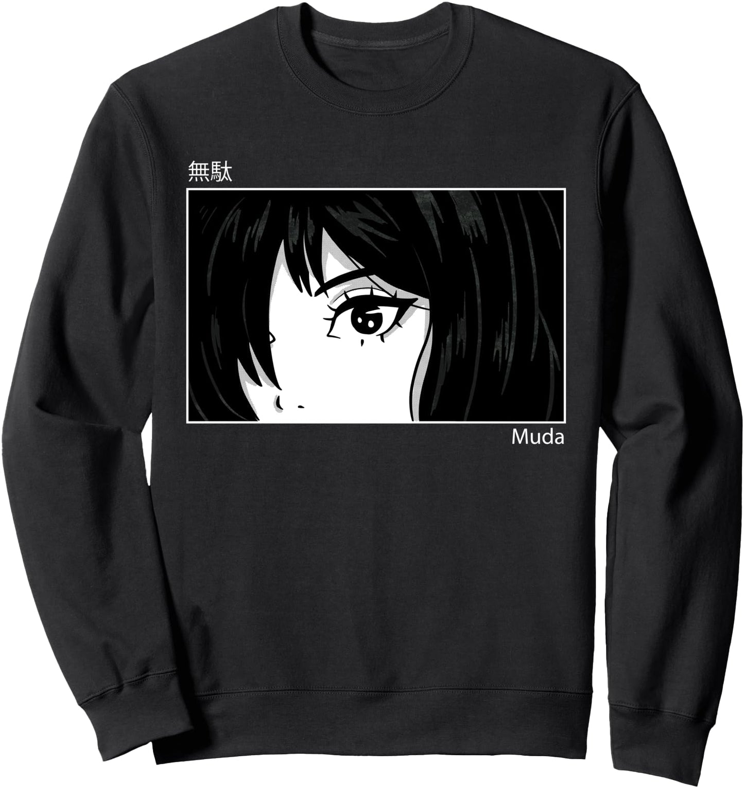 Anime Girl Muda Harajuku Manga Japanese Aesthetic Sweatshirt