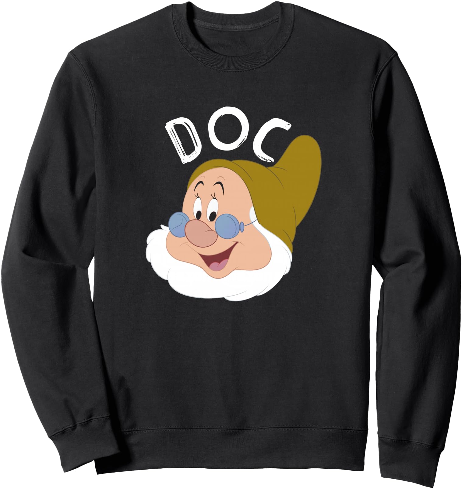 Disney Snow White & The Seven Dwarfs Doc Face Sweatshirt
