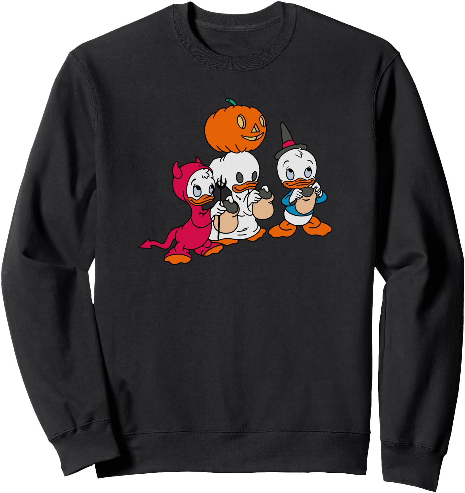 Disney DuckTales Halloween Trick Or Treat Costume Portrait Sweatshirt