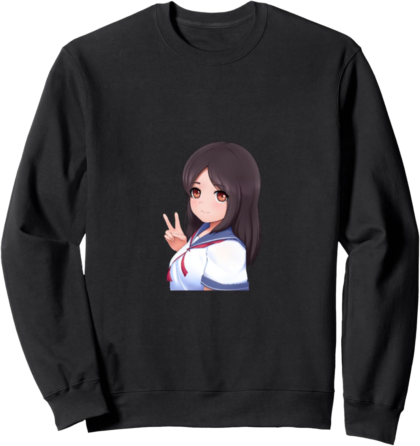 Anime School Girl Sweatshirt