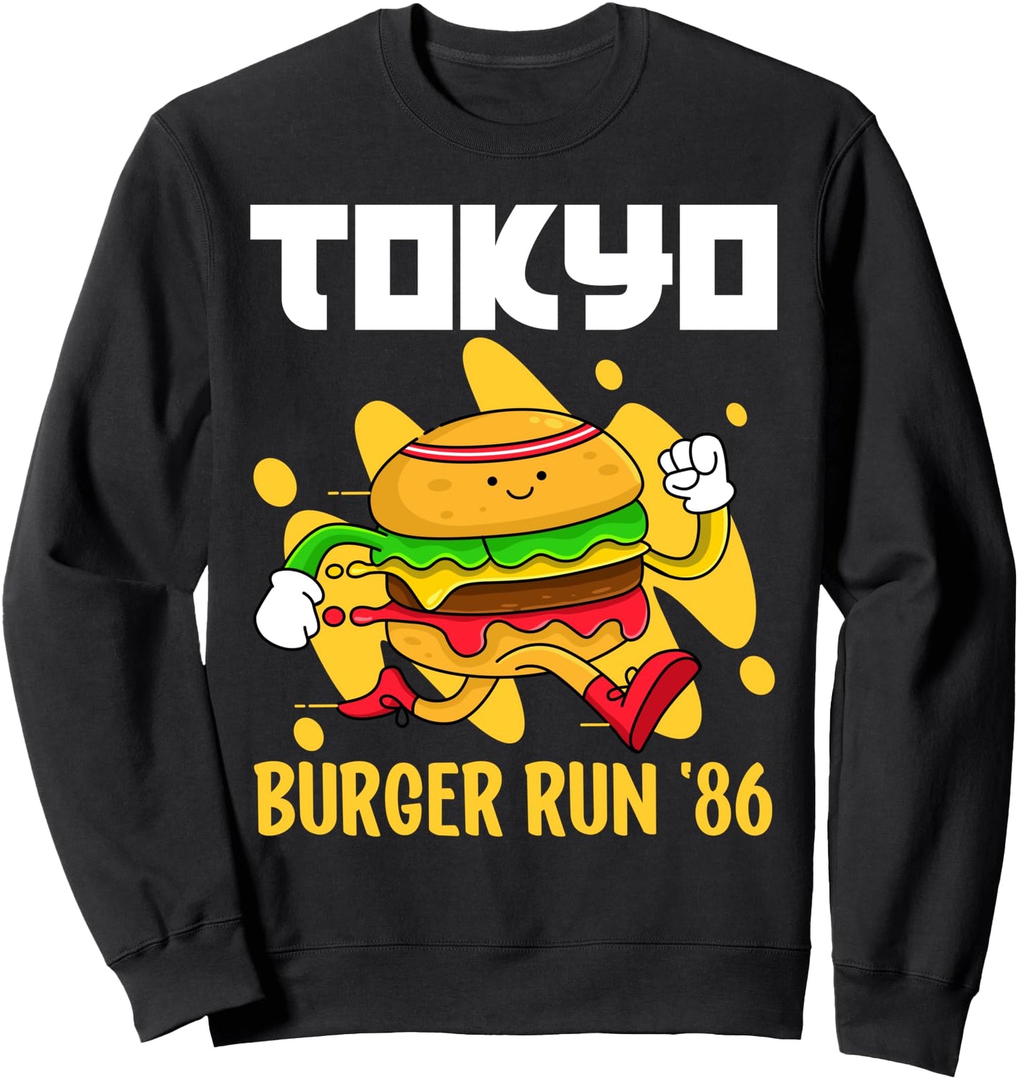 Tokyo Burger Run Since '86 Workmanship Japanese Sweatshirt