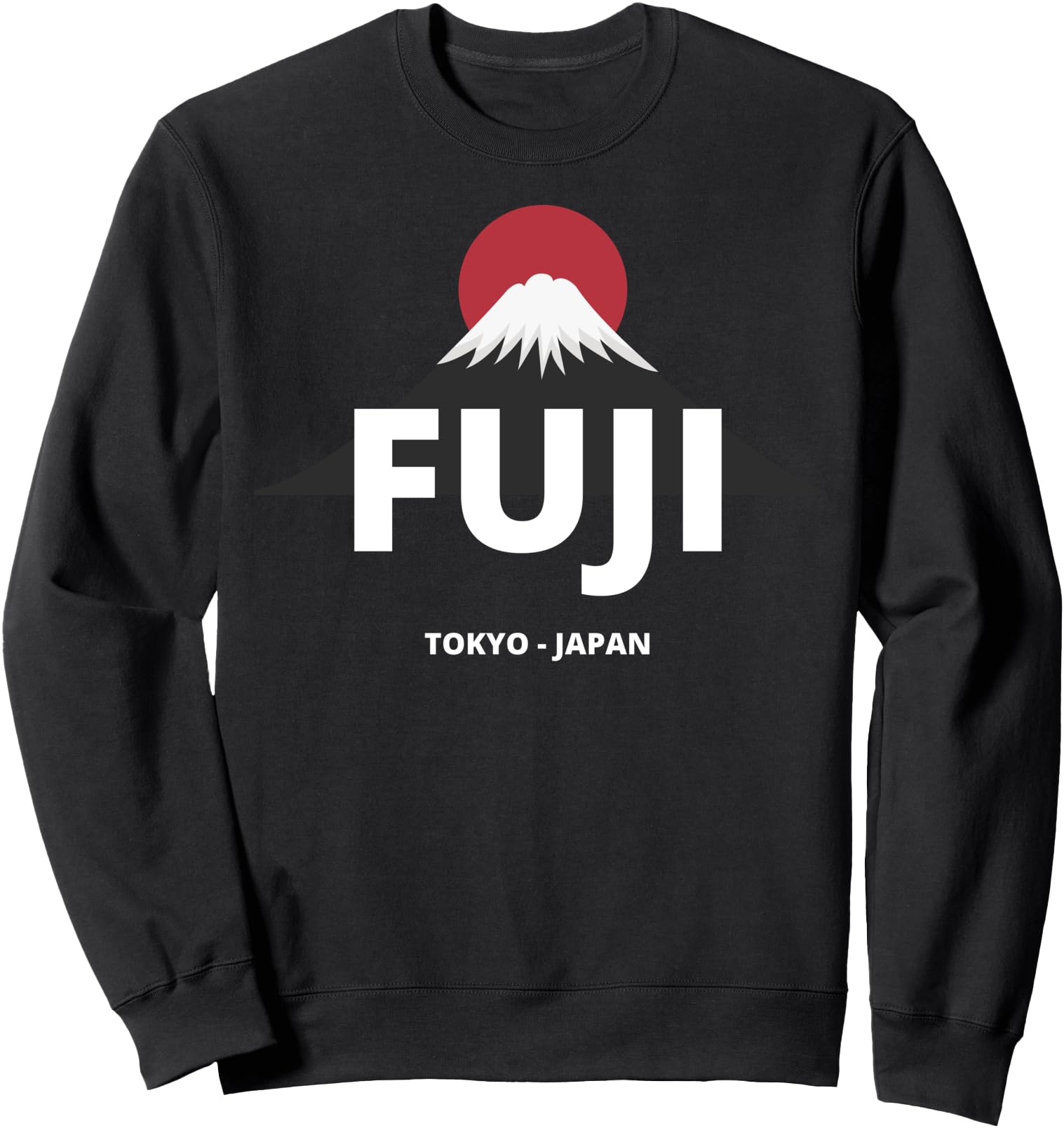 Retro Mount Fuji Japan Japanese Tradittional Mens Graphic Sweatshirt