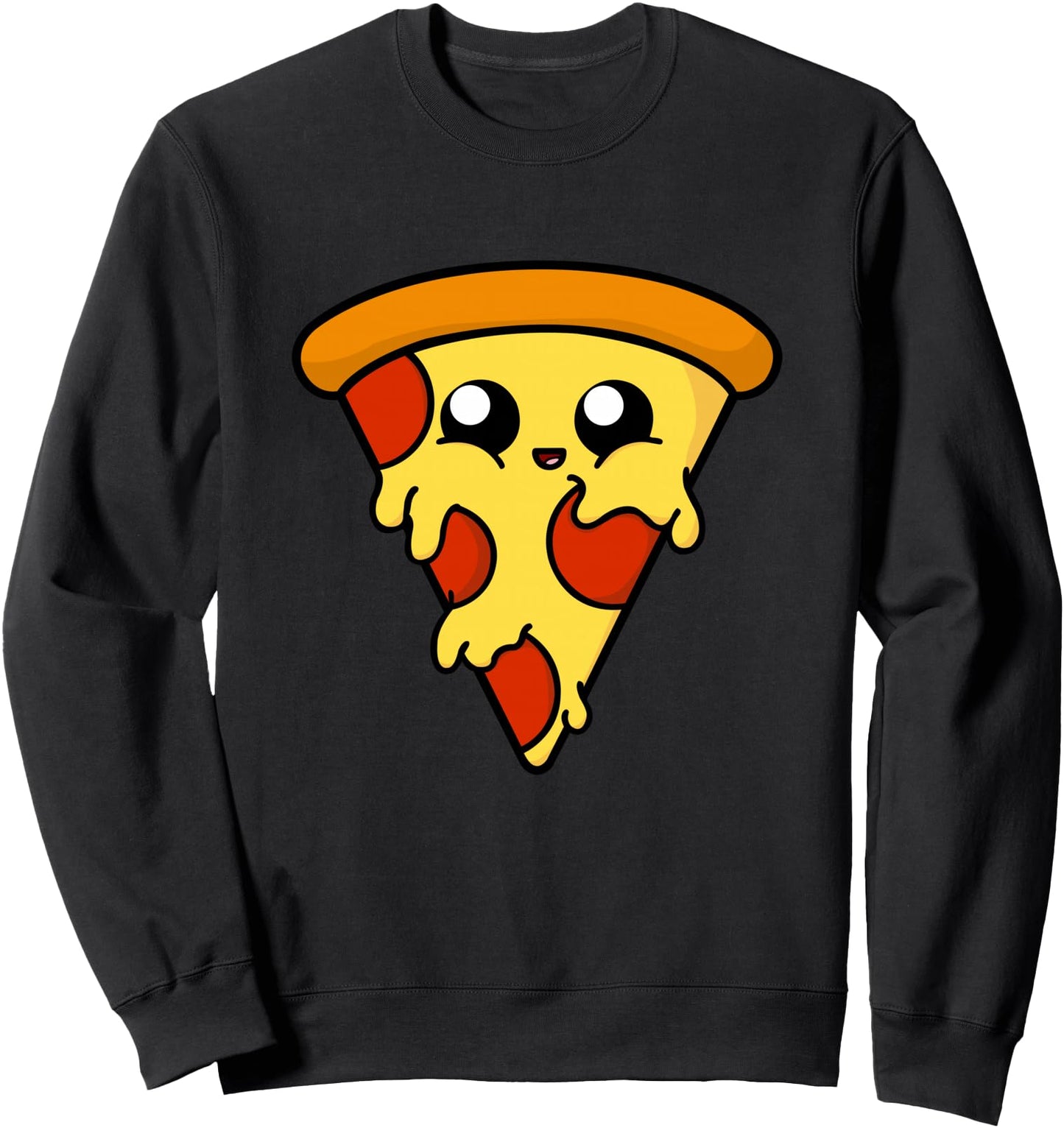 Cute Pizza T Shirt Gift Boys Girls Women Men Sweatshirt