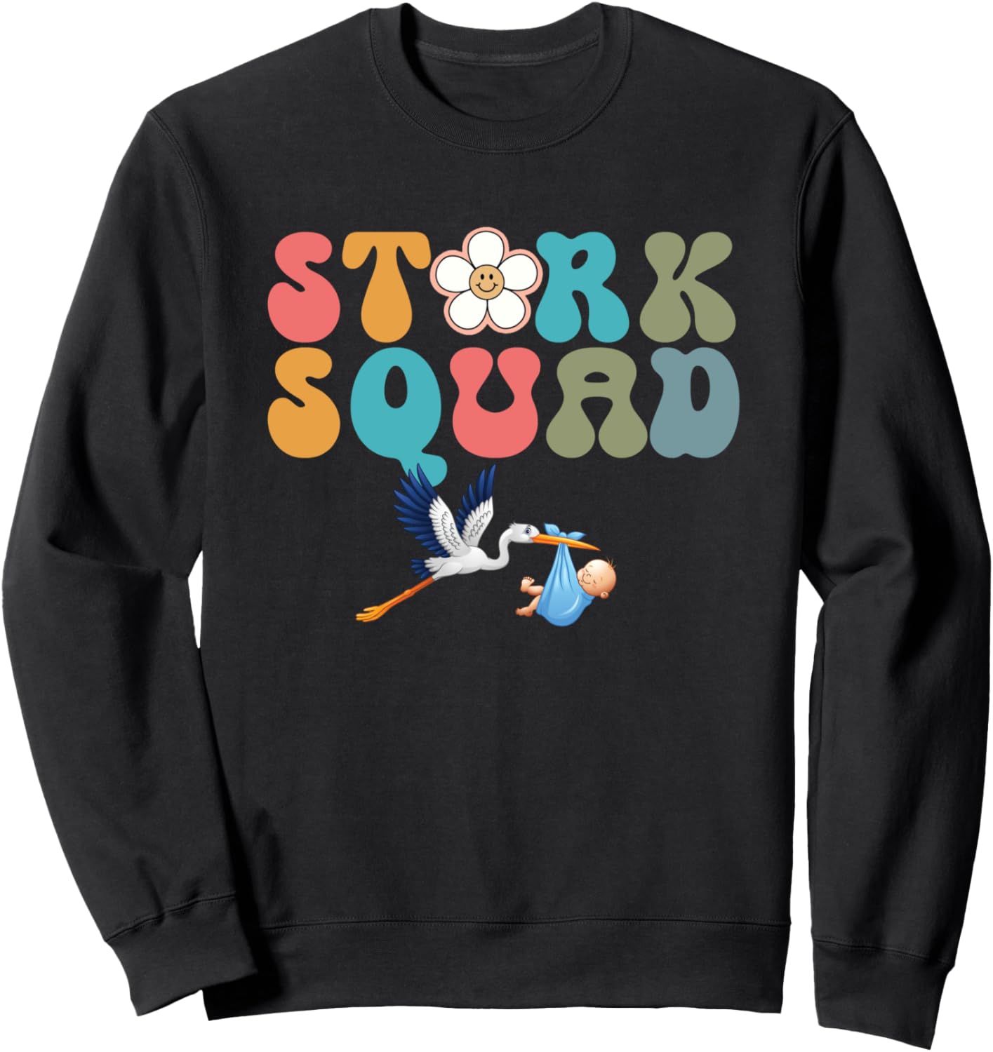 OBGYN OB Nurse Nursing Team Stork Squad Labor Delivery Nurse Sweatshirt