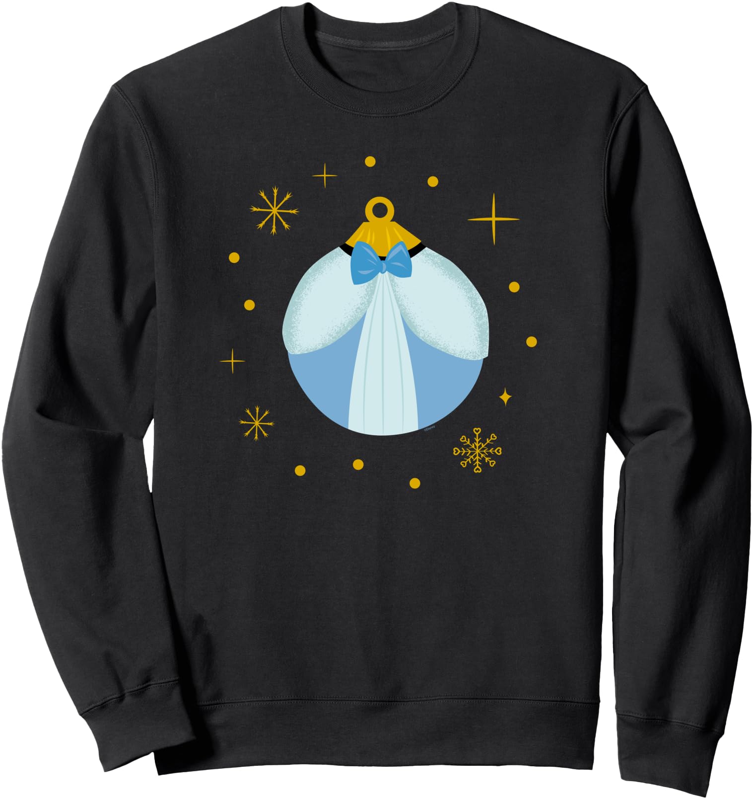 Disney Princess Cinderella Holiday Christmas Ornament Sweatshirt