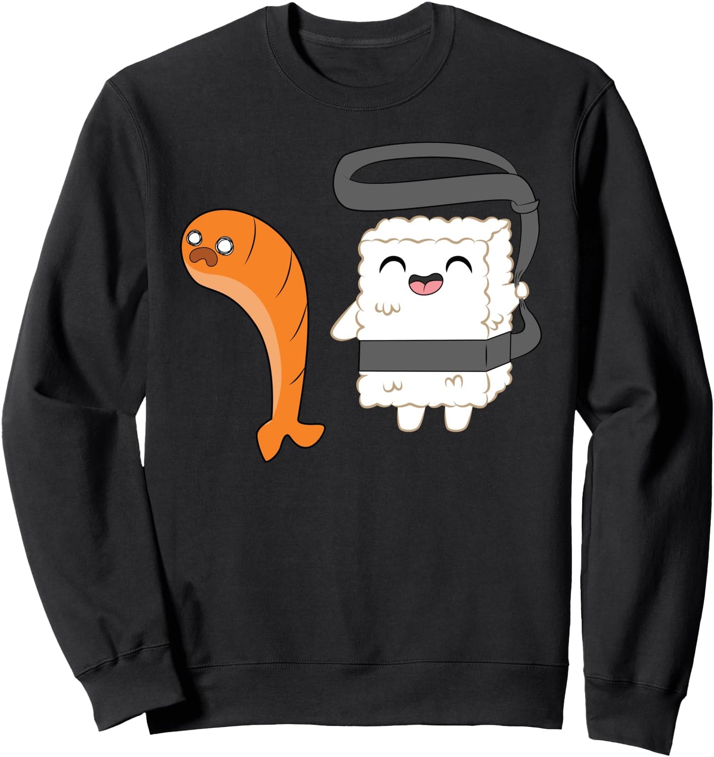 Rice Sushi Catching Nigiri Cute Kawaii Anime Japanese Sweatshirt