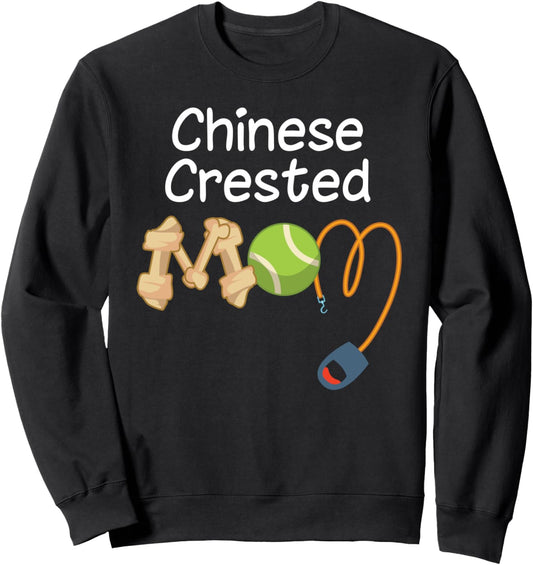 Chinese Crested Dog Mom Gifts Sweatshirt