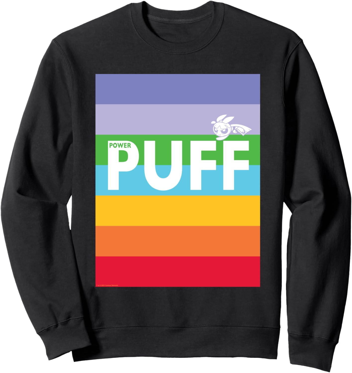 Powerpuff Girls Rainbow Puff Power Sweatshirt