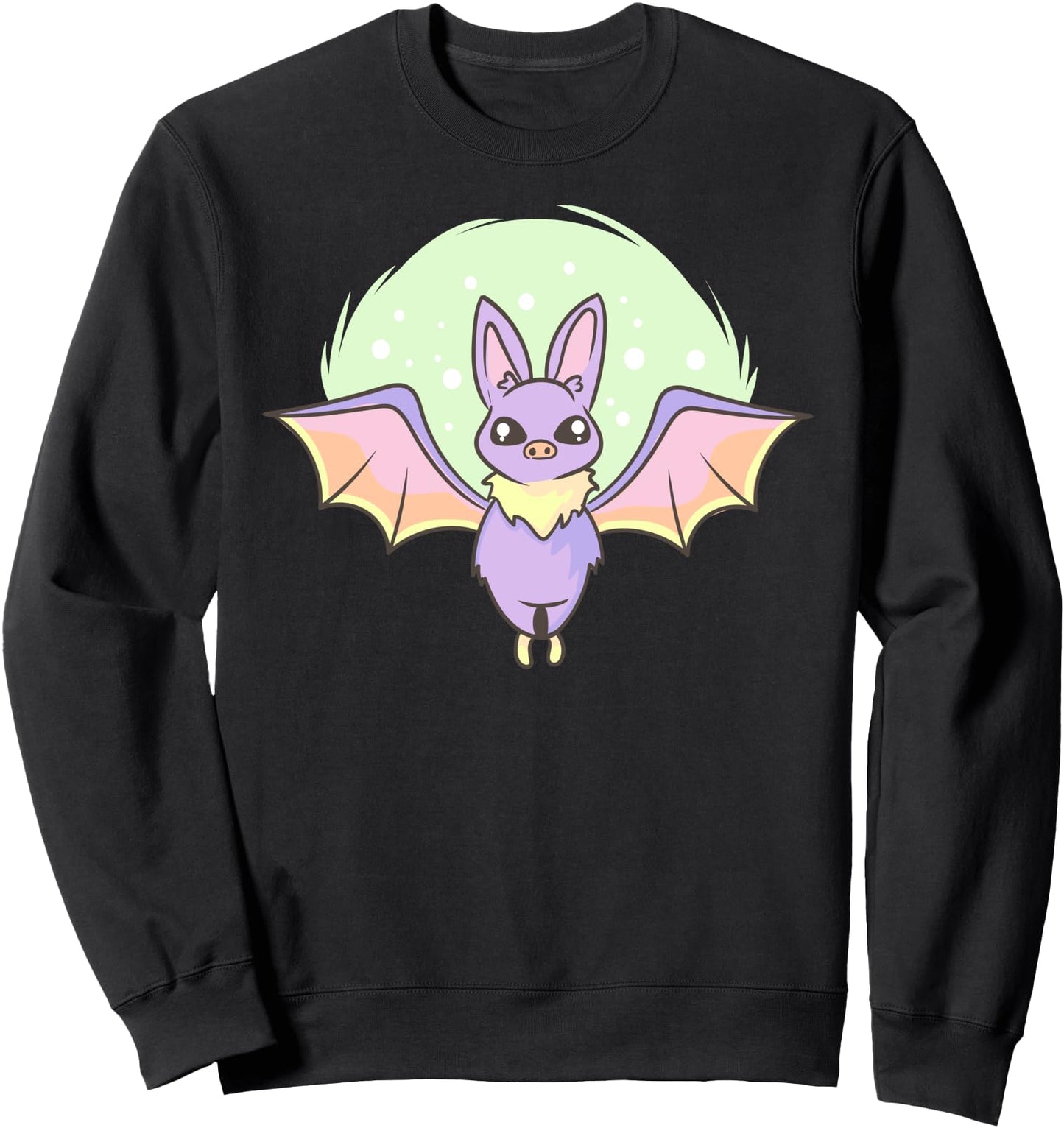 Cute Pastel Goth Kawaii Anime - Bat Bats - Japanese Sweatshirt