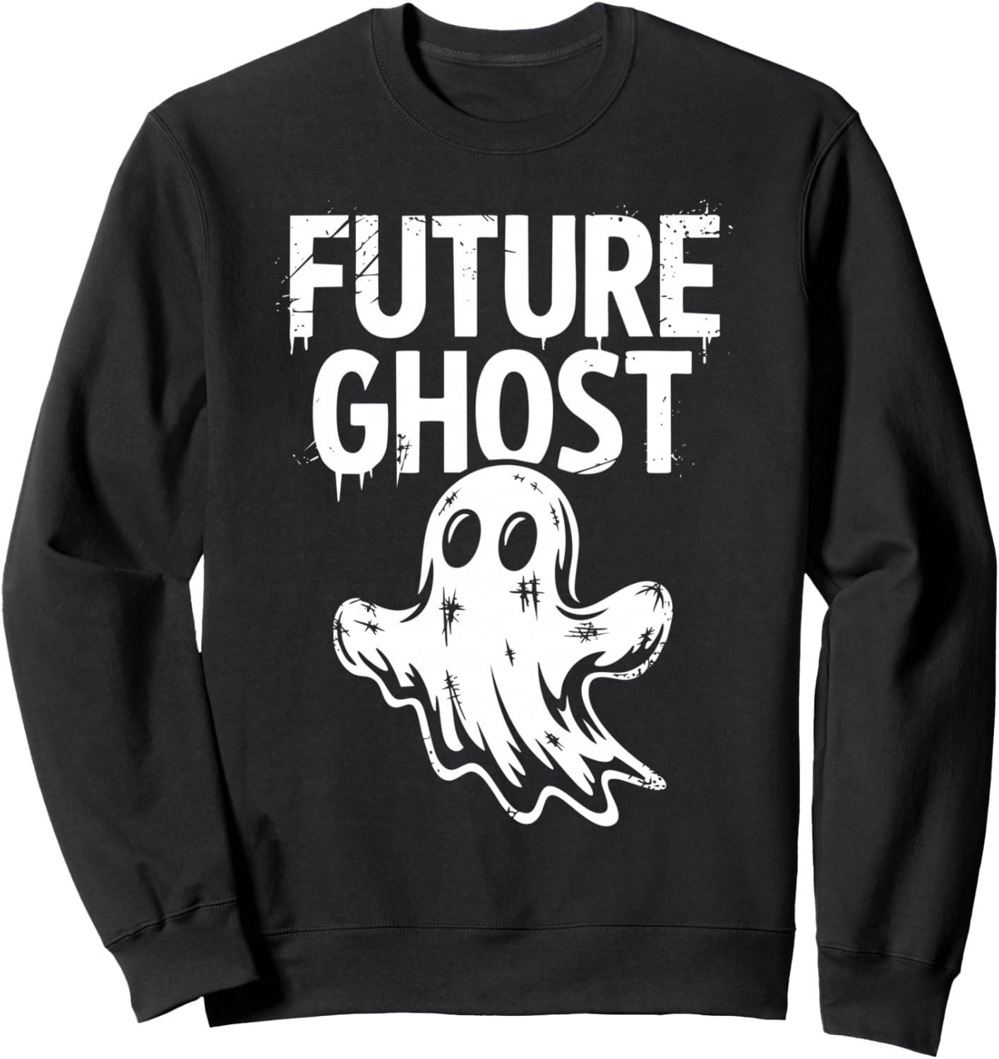 Future Ghost Shirt Funny Men Women Kids Halloween Costume Sweatshirt