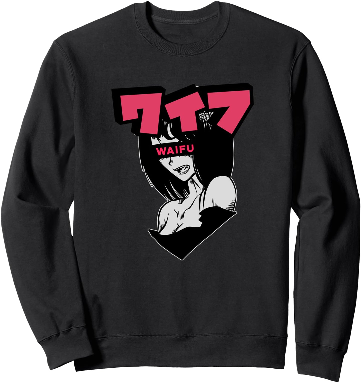 Anime Girl Kawaii Waifu Otaku Aesthetic Manga Japanese Sweatshirt