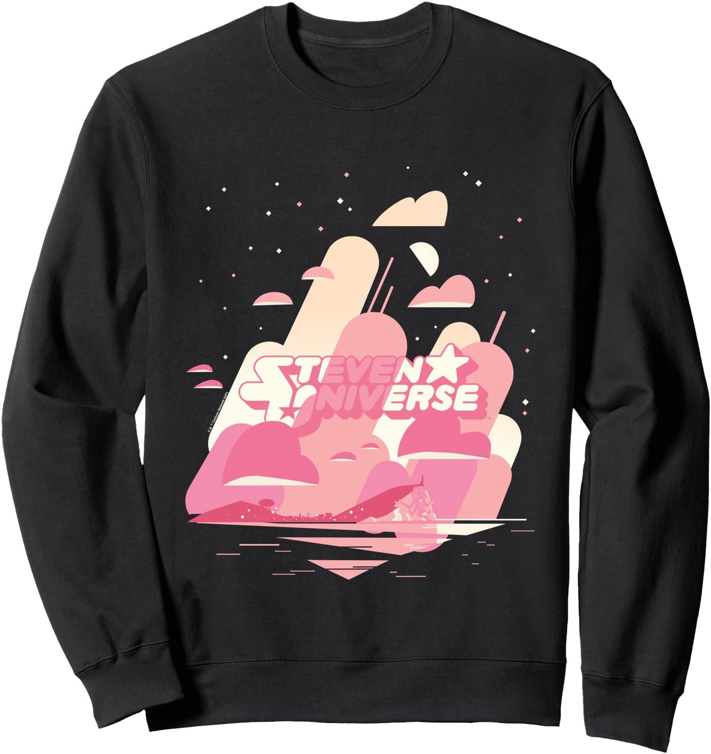 Steven Universe Pink Gem City Sweatshirt