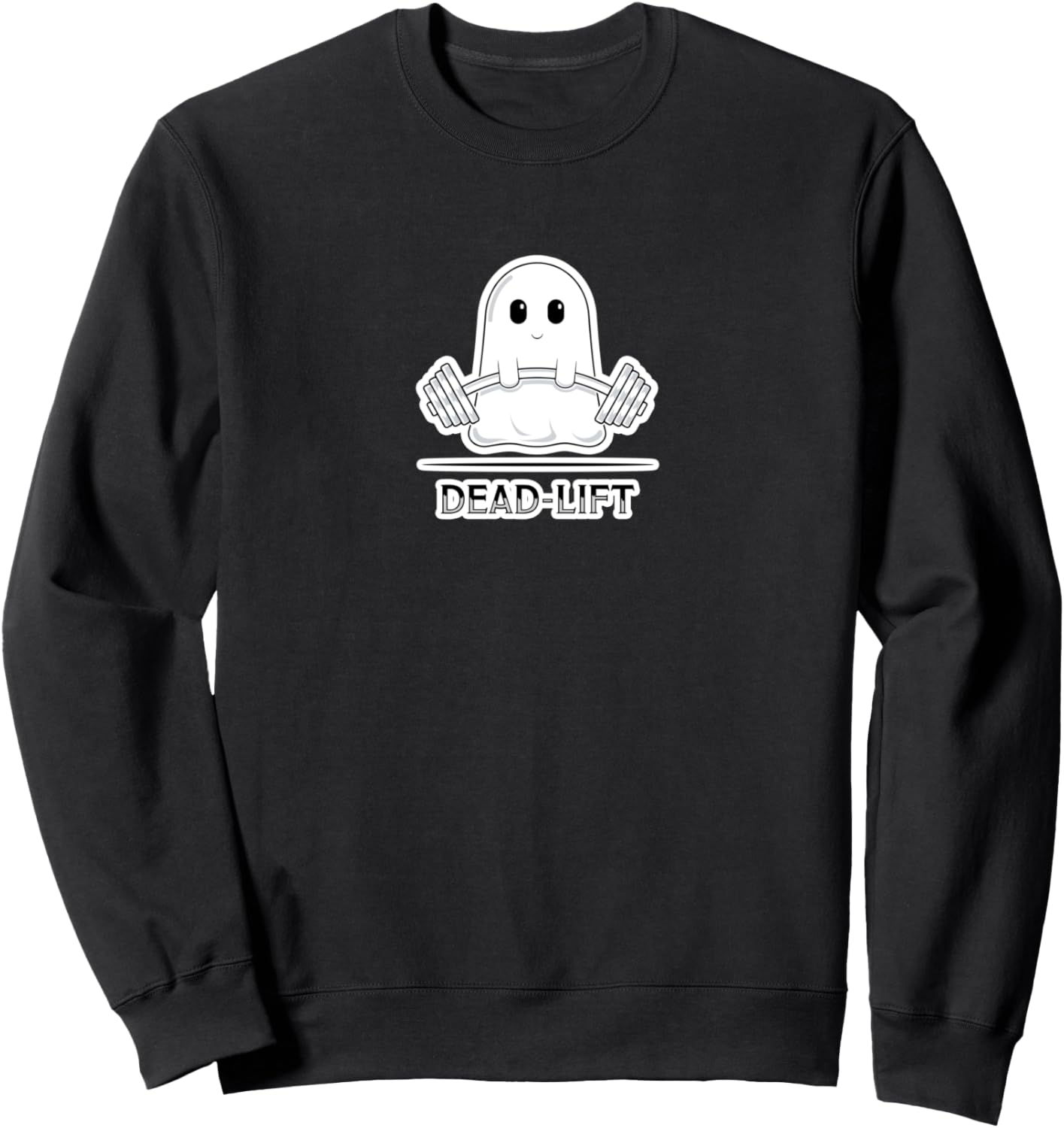 Dead Lift Ghost Halloween, Funny Ghost Gym Sweatshirt