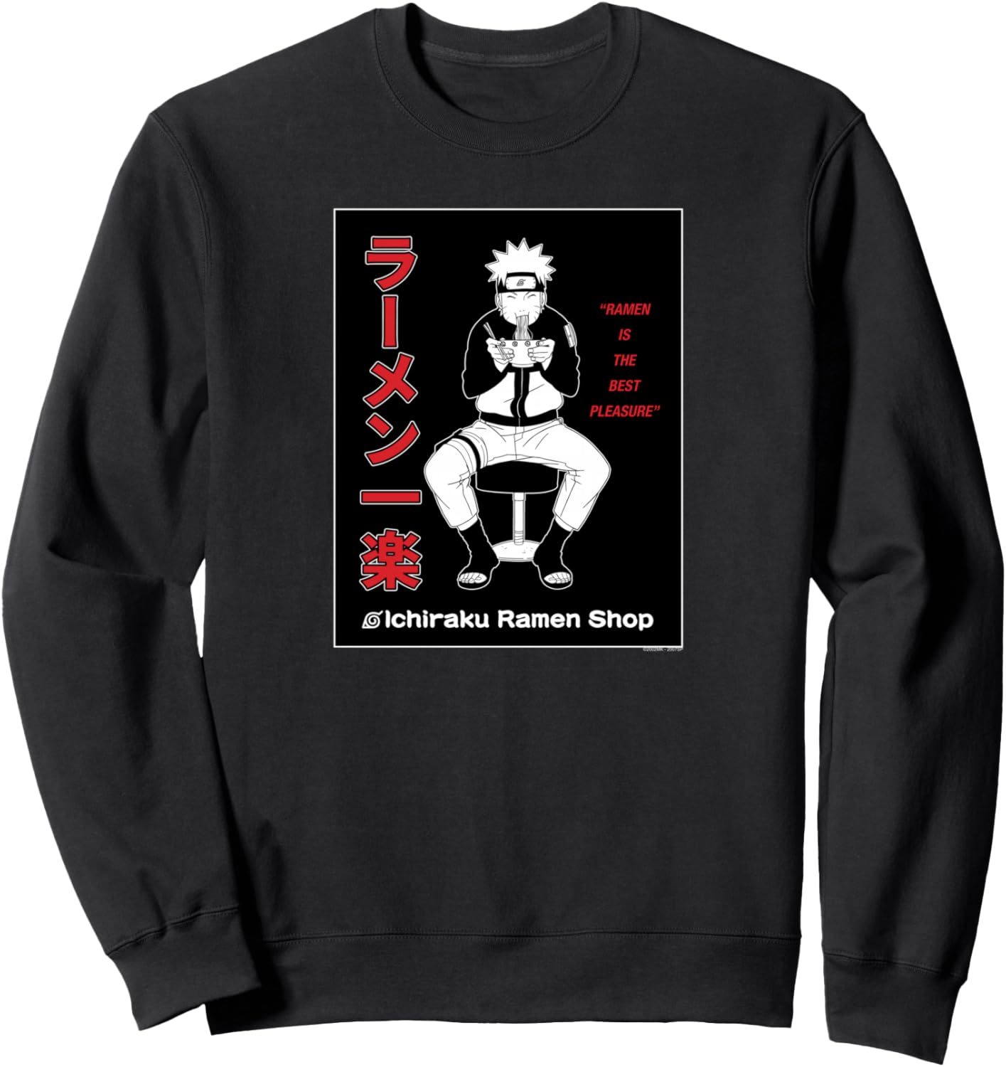 Naruto Shippuden Ichiraku Ramen Shop Best Pleasure Anime Sweatshirt
