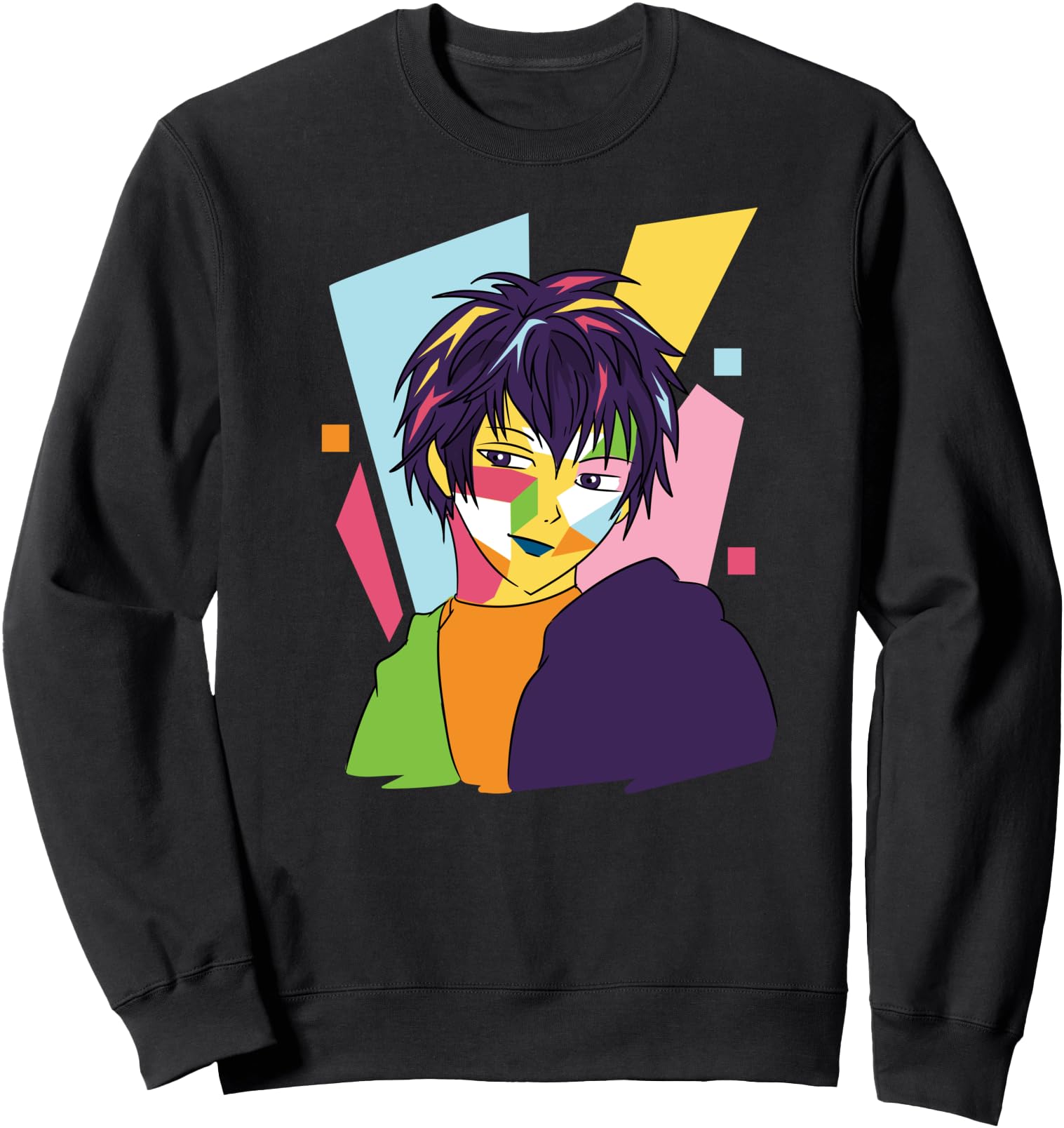 Anime Boy - Love Japan Culture Art - Japanese Aesthetic Sweatshirt