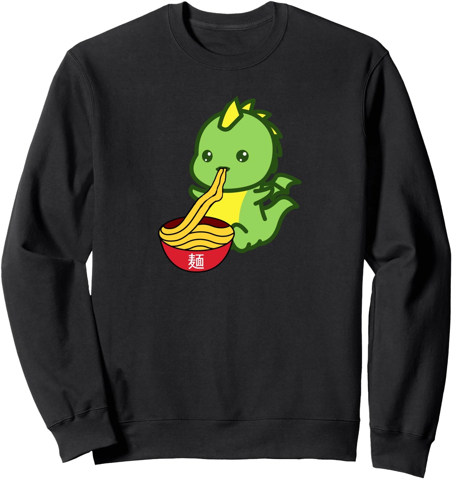 Ramen Dinosaur Kawaii Anime Dino Japanese Noodles Sweatshirt